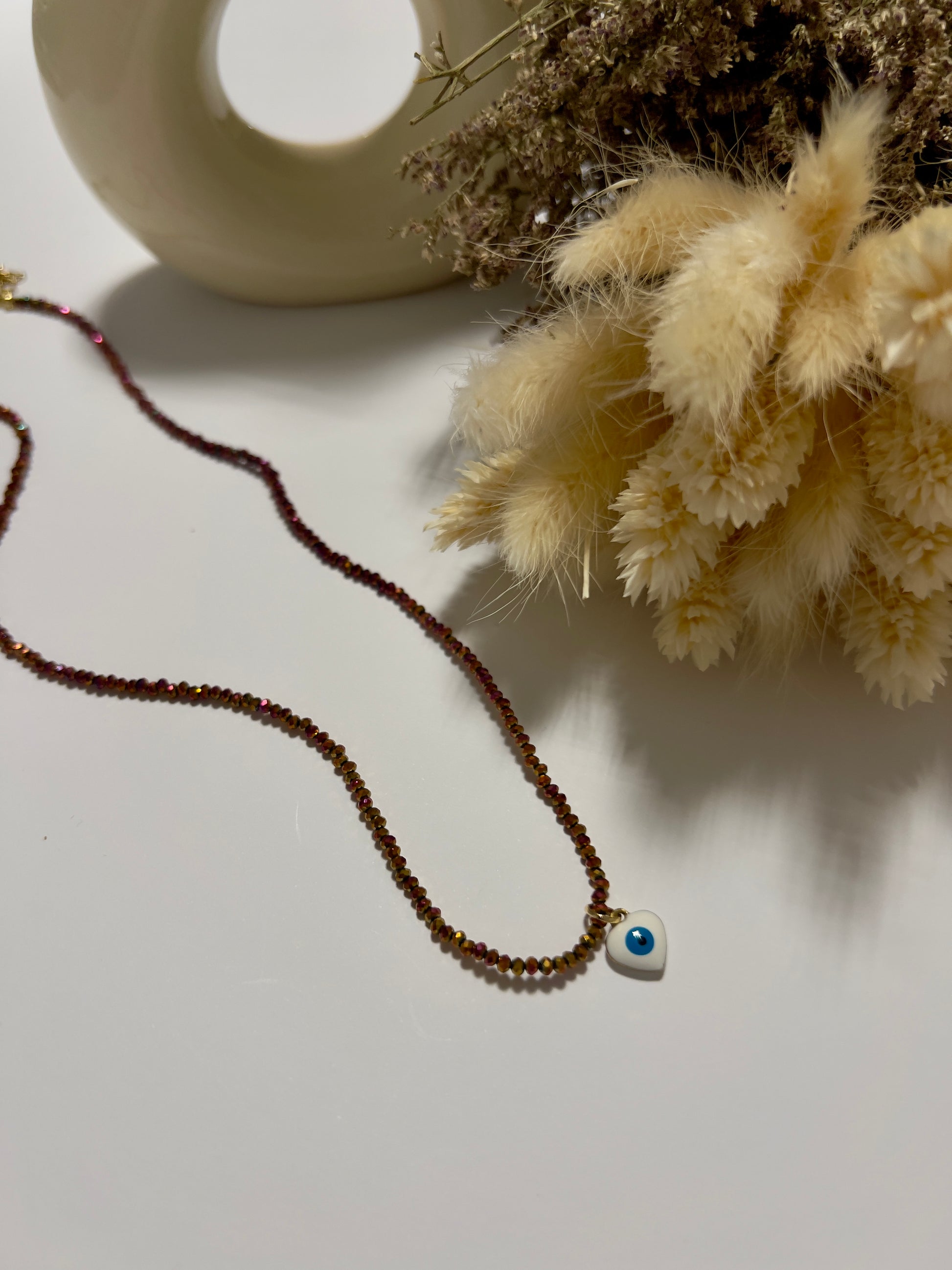 Exclusive beaded necklace