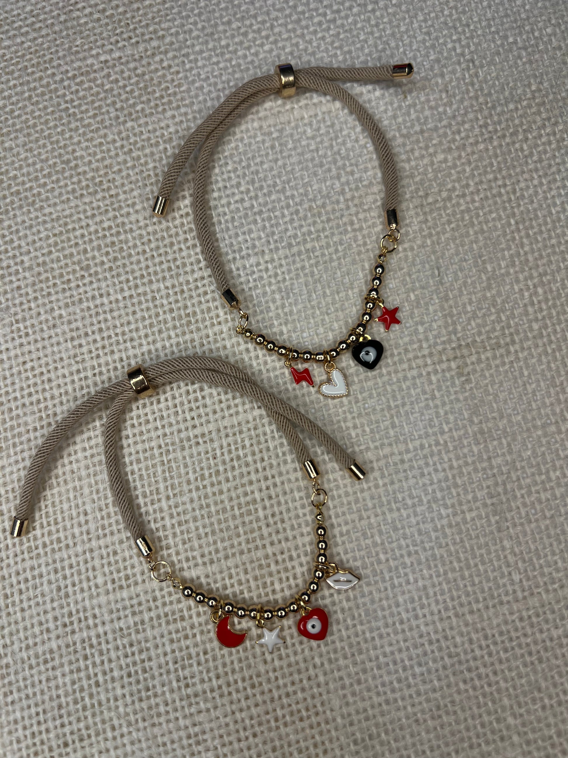 Gold love bracelet