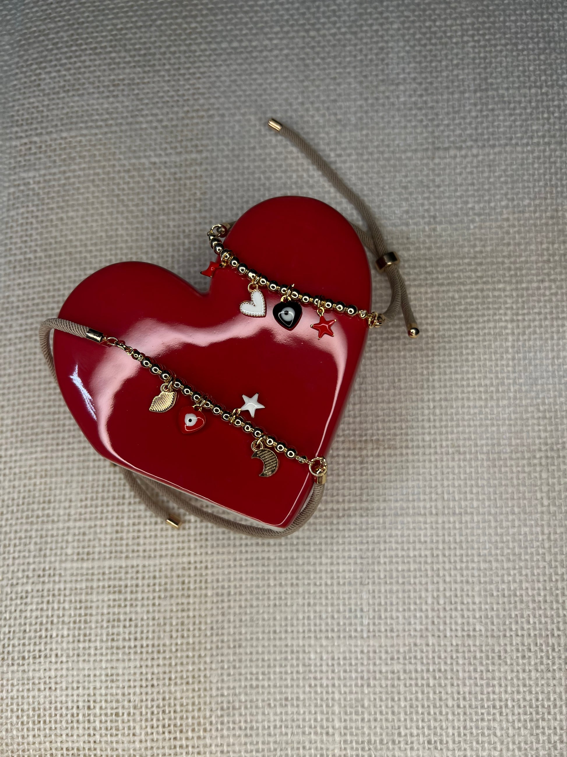Gold love bracelet