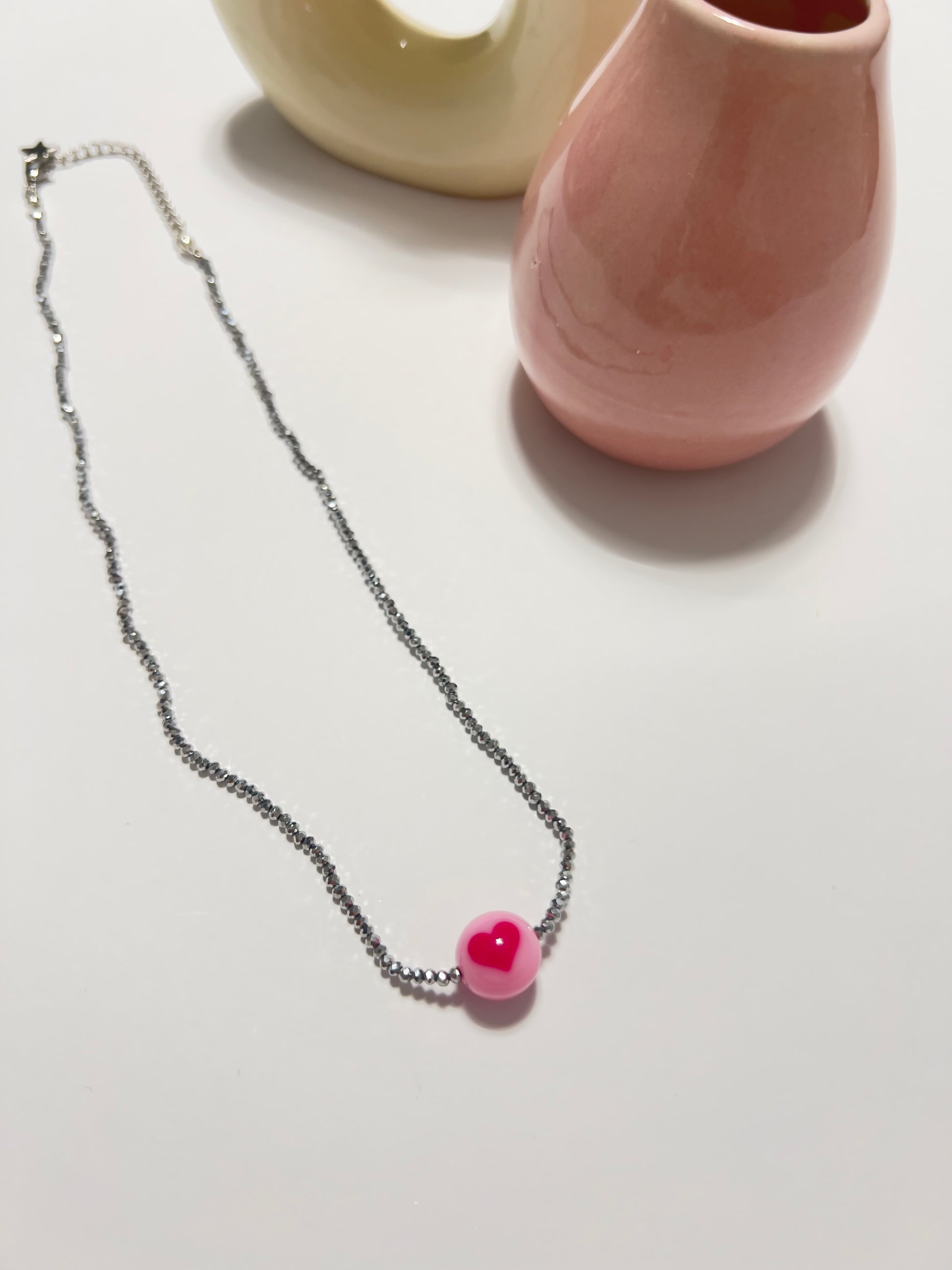 Exclusive beaded necklace
