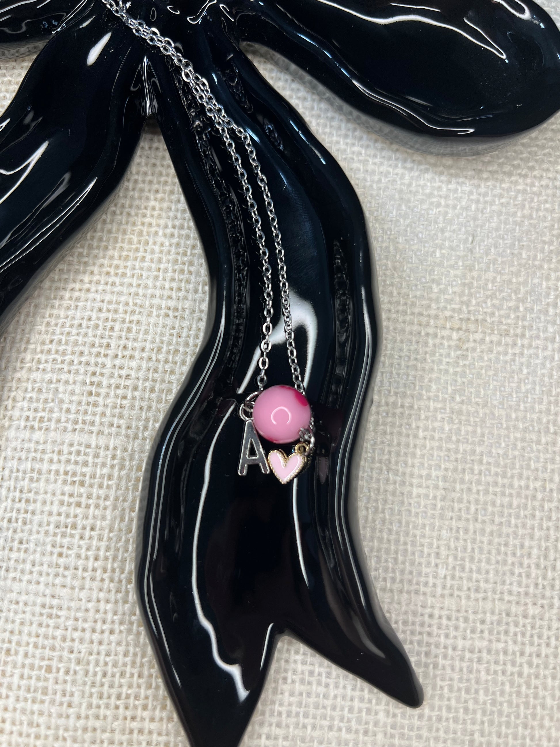 Heart and initials Necklace