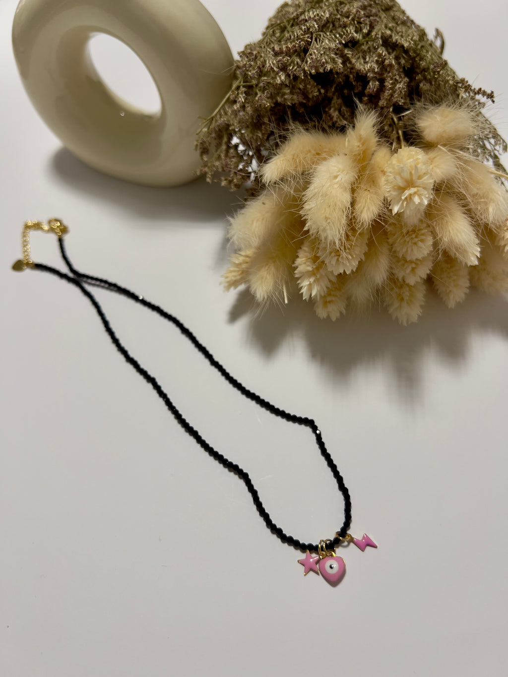 Exclusive beaded necklace