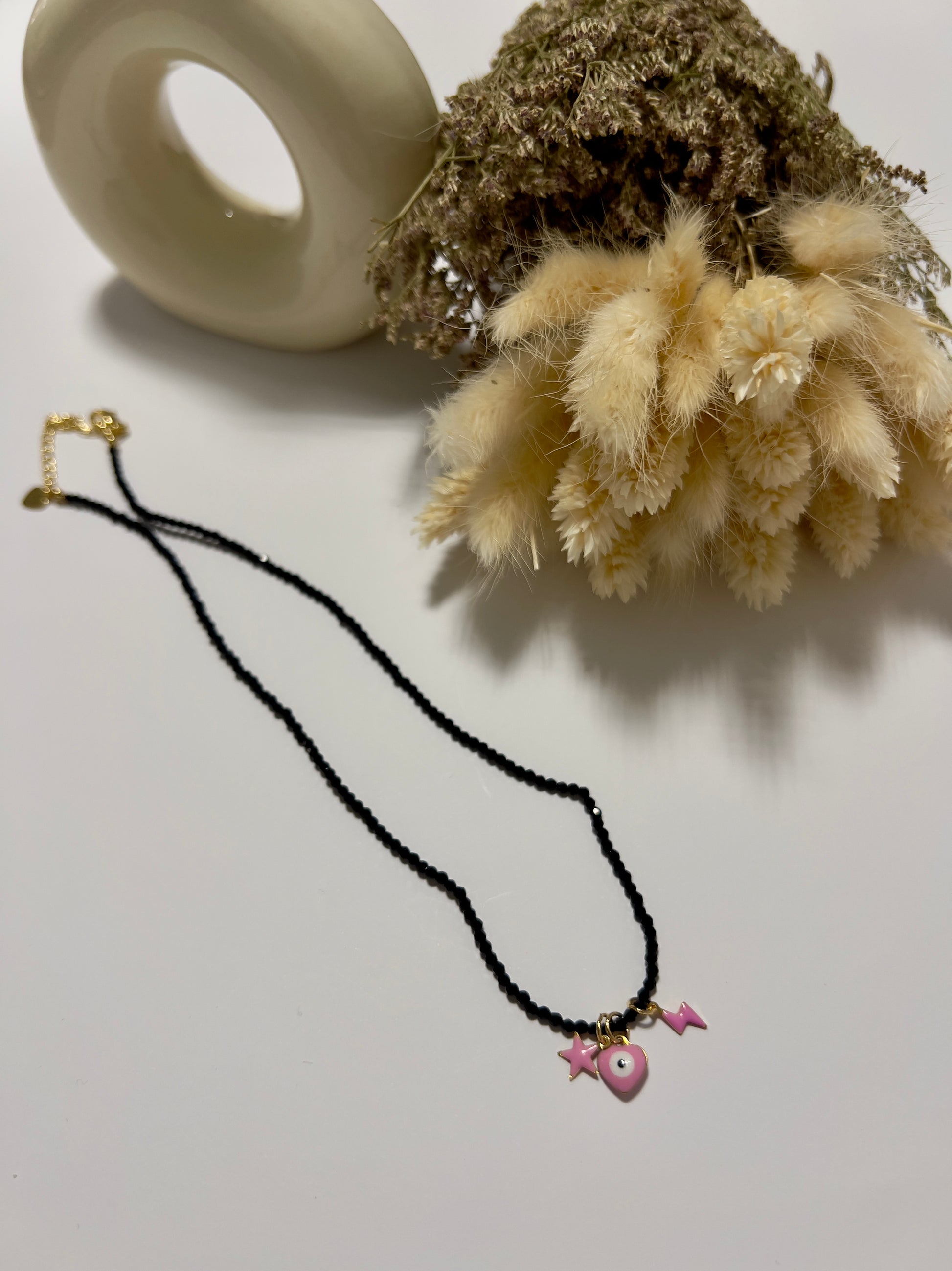 Exclusive beaded necklace
