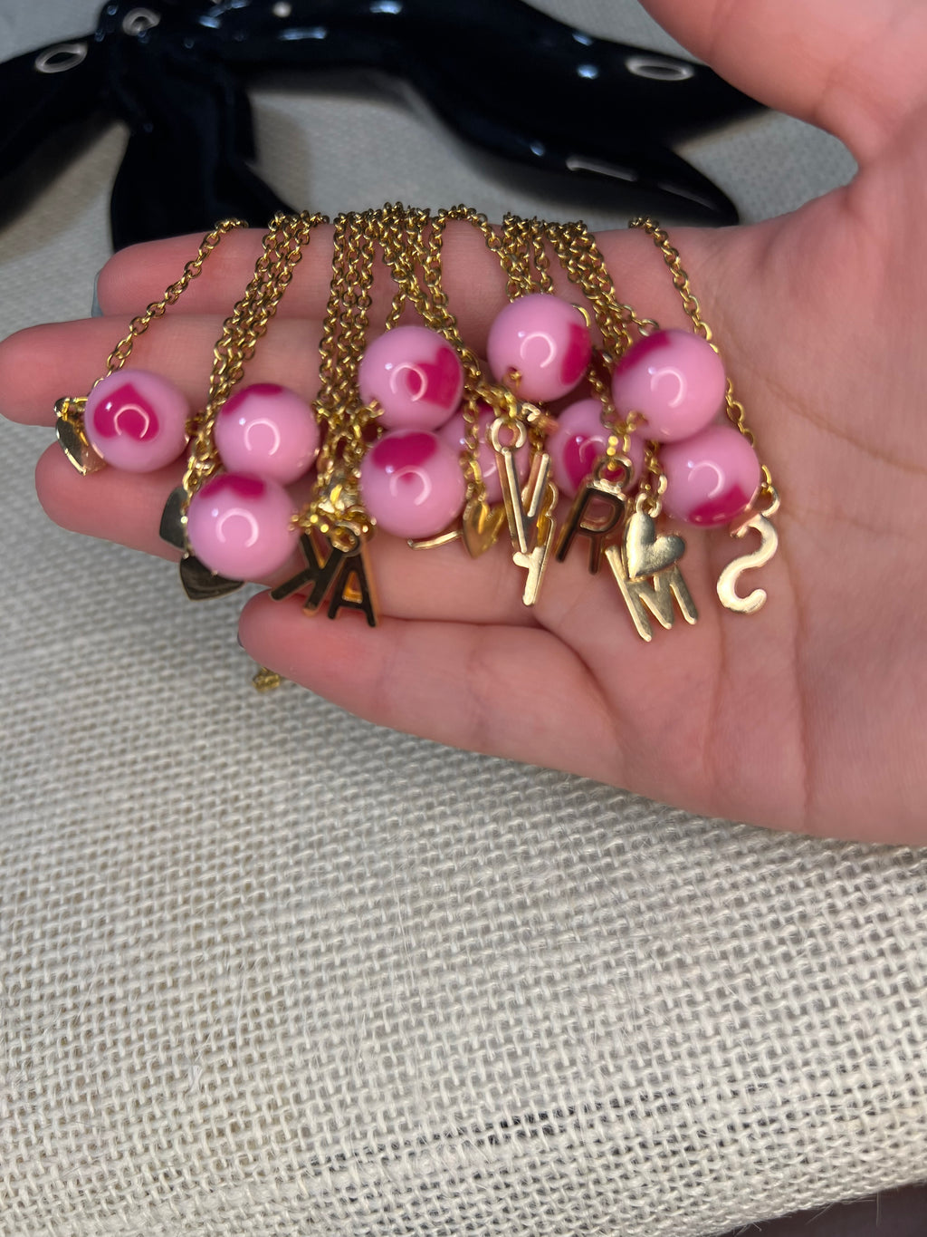 Heart and initials Necklace